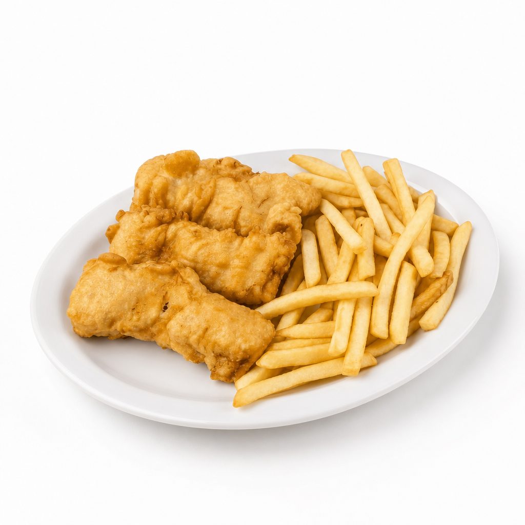 Fish & Chips Dinner.