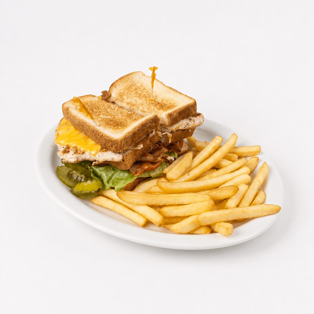 Triple Decker Chicken Club.