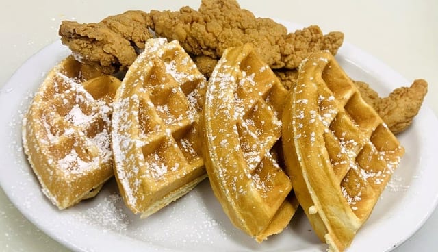 Chicken & Waffles.