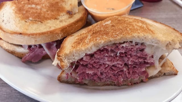 The Purple Velvet Deli Sandwich.